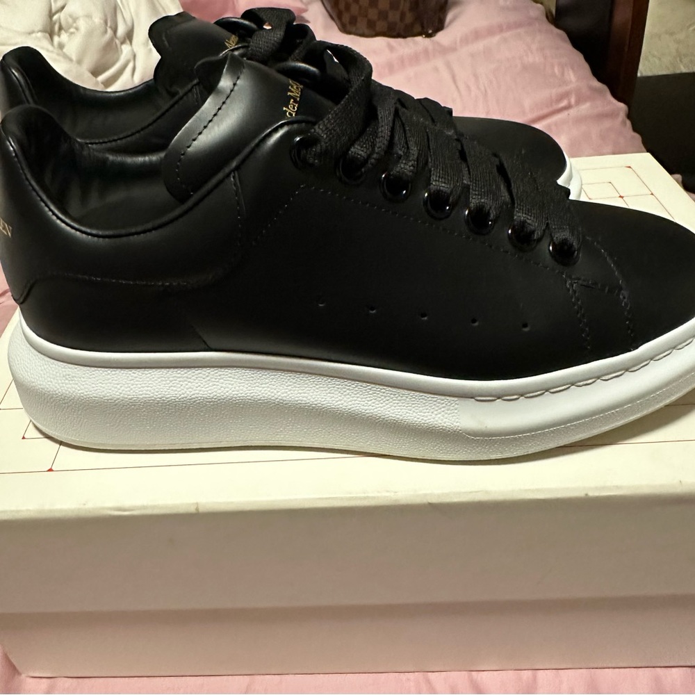 Black & White Alexander McQueen shoes.